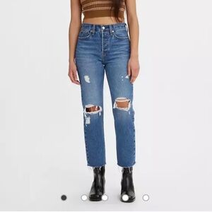 Levi’s Wedgie Straight Leg Jeans Size 24